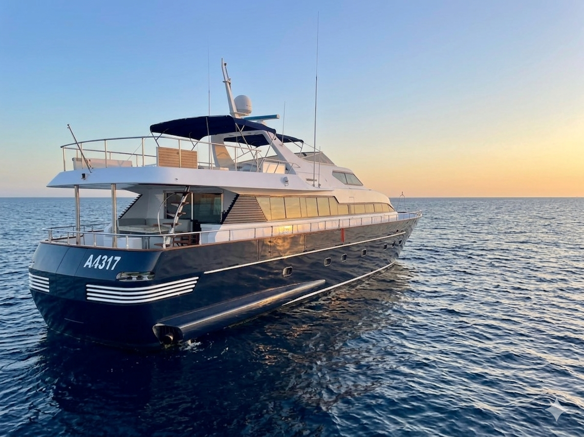 Yacht de Prestige 27m à Yasmine Hammamet